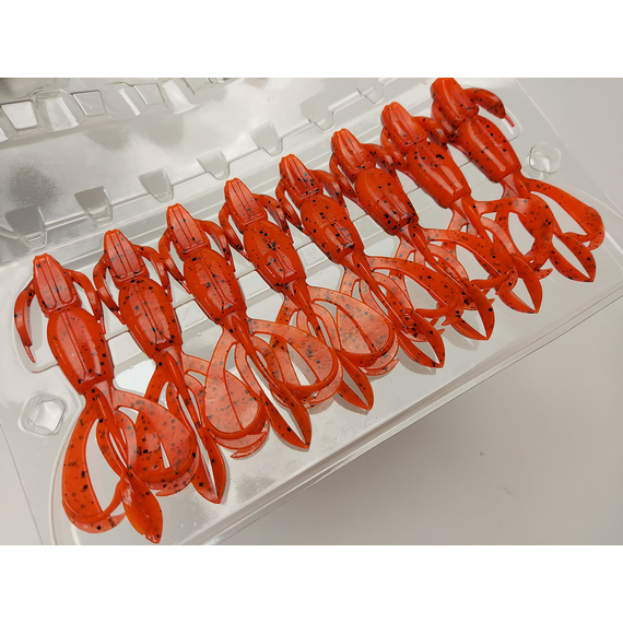 Силикон Keitech Crazy Flapper 2.8" (8 шт/упак) ц:407 delta craw, Длина силикона: 2.8" (7.1 см), Расцветка силикона: 407 Delta Craw, фото , изображение 19