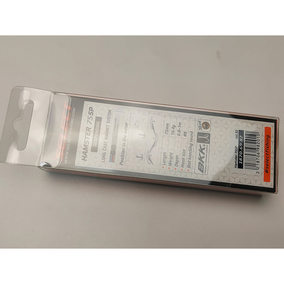 Воблер Select Hamster 75SP 75mm 10.4g #32 (0.8-1.0m), Розмір/Вага: 75mm/10g, Колір воблера: col.32, фото , изображение 12