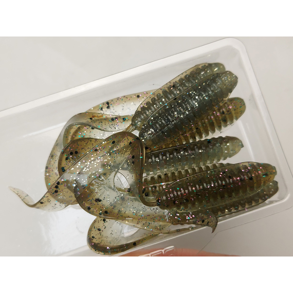 Силикон Select Freek 3.3" col.214 (7 шт/упак), Длина силикона: 3.3" (8.38 см), Расцветка силикона: 214, фото , изображение 9