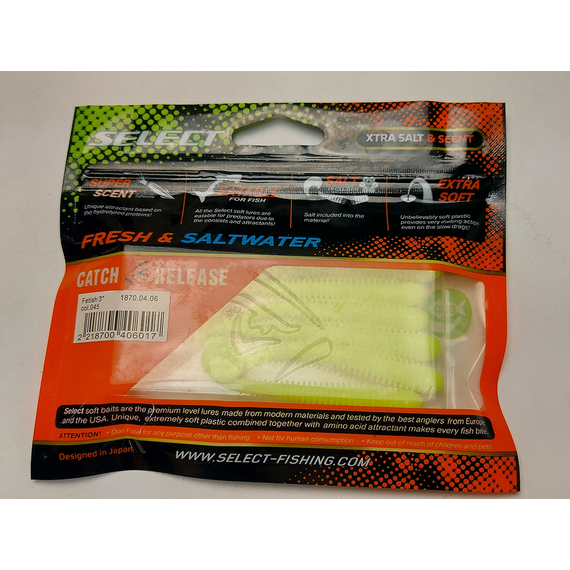 Силікон Select Fetish 3" col.045 (6 шт/упак), Довжина силікону: 3" (7.62 см), Колір силікону: 045, фото , изображение 10