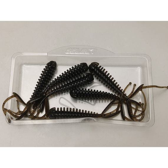 Силікон Select Toxic 2.3" col.102 (6 шт/упак), Довжина силікону: 2.3" (5.8 см), Колір силікону: 102, фото , изображение 6