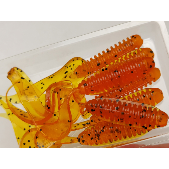 Силікон Select Freek 3.3" col.127 (7 шт/упак), Довжина силікону: 3.3" (8.38 см), Колір силікону: 127, фото , изображение 9