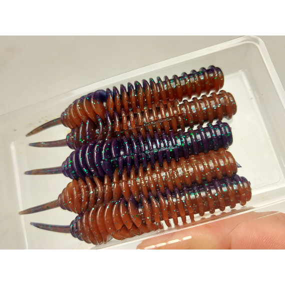 Силікон Select Snack 3.0" col.206 (5 шт/пак), Довжина силікону: 3" (7.8 см), Колір силікону: 206, фото , изображение 8