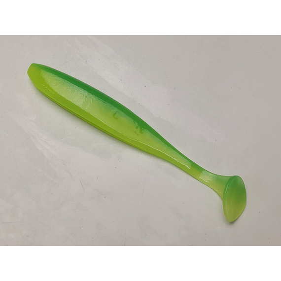 Силікон Keitech Easy Shiner 4" (7 шт/упак), колір:ea#11 limechartreuseglow, Довжина силікону: 4" (10.2 см), Колір силікону: EA#11 Lime Chartreuse Glow, фото , изображение 3