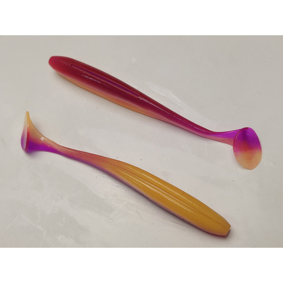 Силікон Keitech Easy Shiner 4" (7 шт/упак), колір:pal#12 grape shad, Довжина силікону: 4" (10.2 см), Колір силікону: PAL#12 Grape Shad, фото , изображение 5