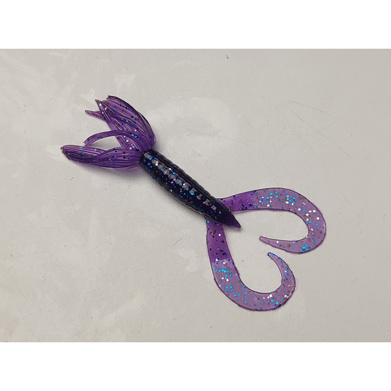Силікон Keitech Little Spider 2" (8 шт/упак), колір:ea#04 violet, Довжина силікону: 2" (5.1 см), Колір силікону: EA#04 Violet, фото , изображение 2