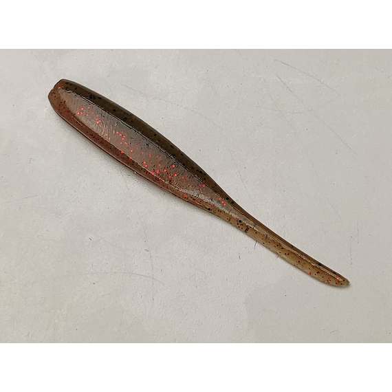 Силікон Keitech Shad Impact 2" (12 шт/упак), колір:404 red crawdad, Довжина силікону: 2" (5.1 см), Колір силікону: 404 Red Crawdad, фото , изображение 3