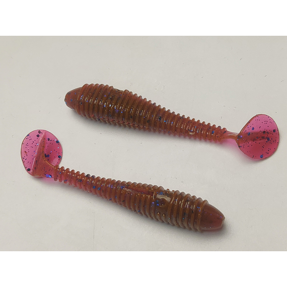 Силікон Select Fatfish 3" col.900 (6 шт/упак), Довжина силікону: 3" (7.62 см), Колір силікону: 900, фото , изображение 5