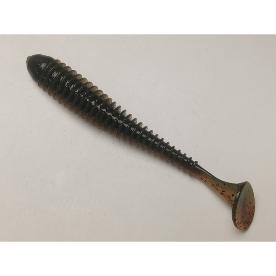 Силікон Keitech Swing Impact 4.5" (6 шт/упак), колір:406 castaic choice, Довжина силікону: 4.5" (11.4 см), Колір силікону: 406 Castaic Choice, фото , изображение 3