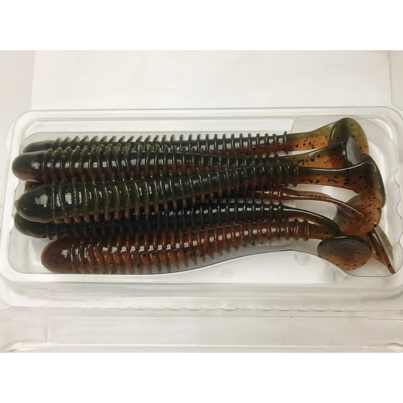 Силікон Keitech Swing Impact 4.5" (6 шт/упак), колір:406 castaic choice, Довжина силікону: 4.5" (11.4 см), Колір силікону: 406 Castaic Choice, фото , изображение 6