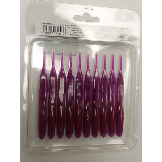 Силикон Keitech Sexy Impact 3.8" (10 шт/упак) ц:pal#13 mistic spice, Длина силикона: 3.8" (9.7 см), Расцветка силикона: PAL#13 Mistic Spice, фото , изображение 7