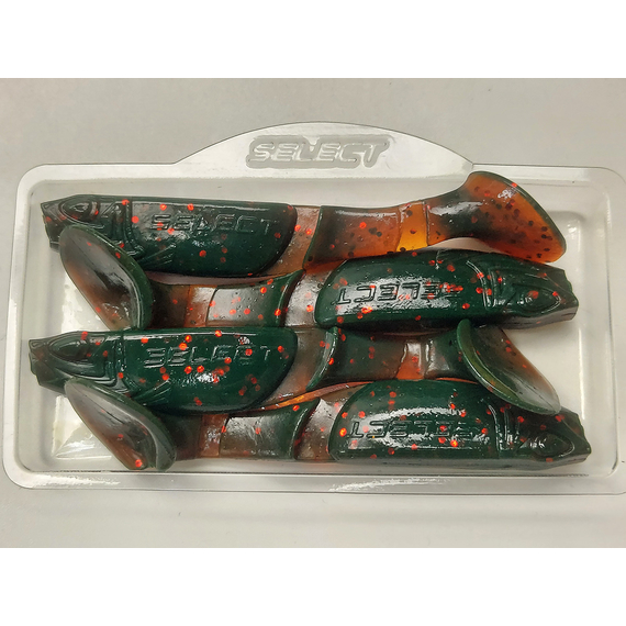 Силикон Select Boozer 3.3" col.085 (4 шт/упак), Длина силикона: 3.3" (8.38 см), Расцветка силикона: 085, фото , изображение 6