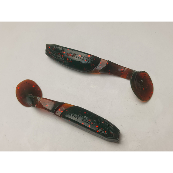 Силикон Select Boozer 3.3" col.085 (4 шт/упак), Длина силикона: 3.3" (8.38 см), Расцветка силикона: 085, фото , изображение 4