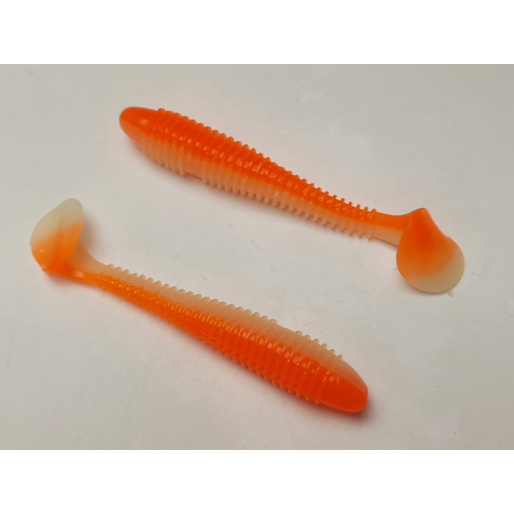 Силікон Select Fatfish 3.8" col.209 (5 шт/упак), Довжина силікону: 3.8" (9.65 см), Колір силікону: 209, фото , изображение 4