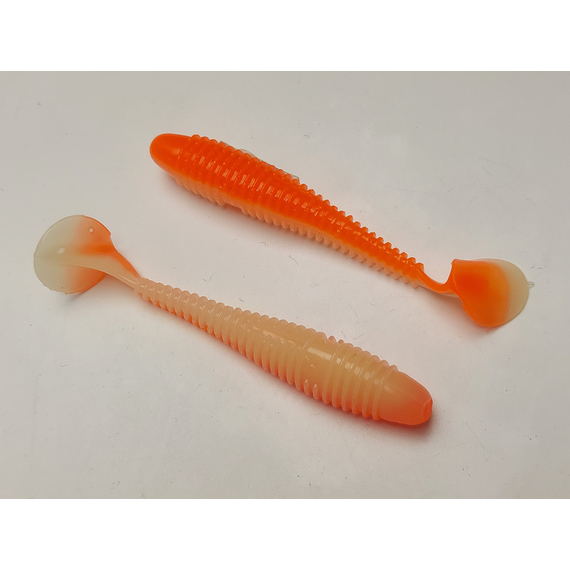 Силікон Select Fatfish 3.8" col.209 (5 шт/упак), Довжина силікону: 3.8" (9.65 см), Колір силікону: 209, фото , изображение 5