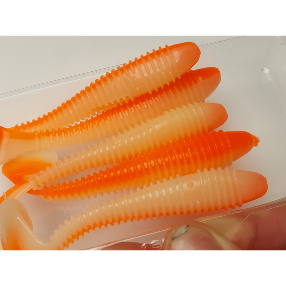 Силікон Select Fatfish 3.8" col.209 (5 шт/упак), Довжина силікону: 3.8" (9.65 см), Колір силікону: 209, фото , изображение 9