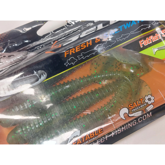 Силікон Select Fatfish 5.8" col.008 (4 шт/упак), Довжина силікону: 5.8" (14.73 см), Колір силікону: 008, фото , изображение 8