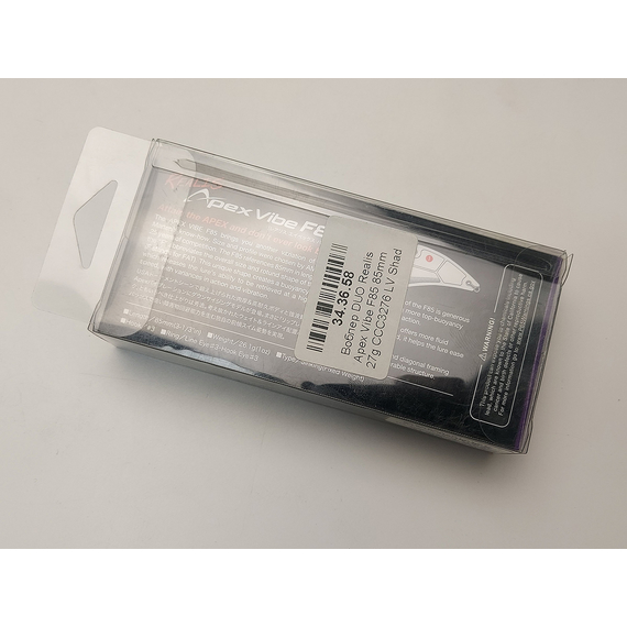 Воблер DUO Realis Apex Vibe F85 85mm 27g CCC3276 LV Shad, Размер/Вес: 85mm/27g, Цвет воблера: CCC3276 LV Shad, фото , изображение 13
