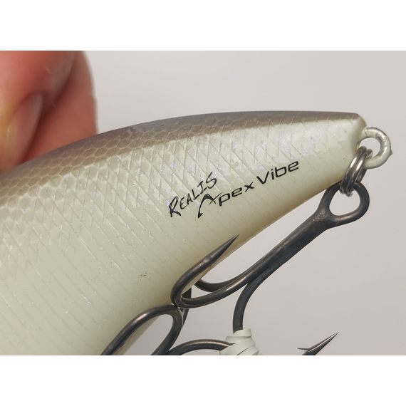 Воблер DUO Realis Apex Vibe F85 85mm 27g CCC3276 LV Shad, Размер/Вес: 85mm/27g, Цвет воблера: CCC3276 LV Shad, фото , изображение 12