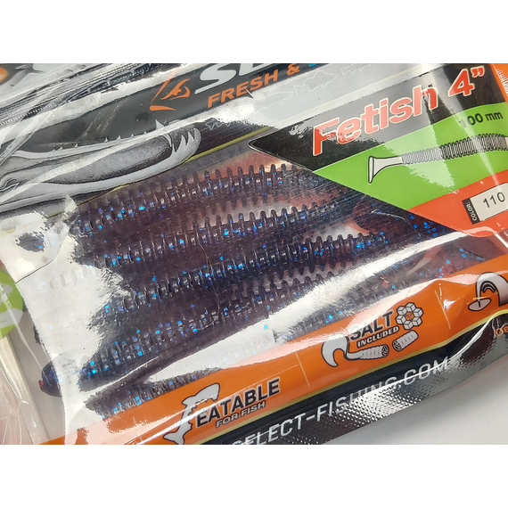 Силікон Select Fetish 4" col.110 (5 шт/упак), Довжина силікону: 4.0" (10.16 см), Колір силікону: 110, фото , изображение 8