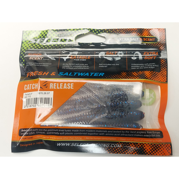 Силікон Select Fetish 4" col.110 (5 шт/упак), Довжина силікону: 4.0" (10.16 см), Колір силікону: 110, фото , изображение 10