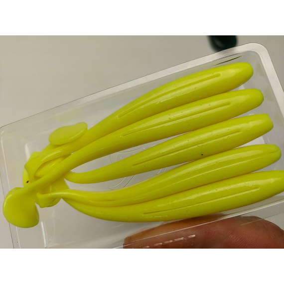 Силікон Select Easy Shad 3.5" col.045 (5 шт/упак), Довжина силікону: 3.5" (8.89 см), Колір силікону: 045, фото , изображение 9