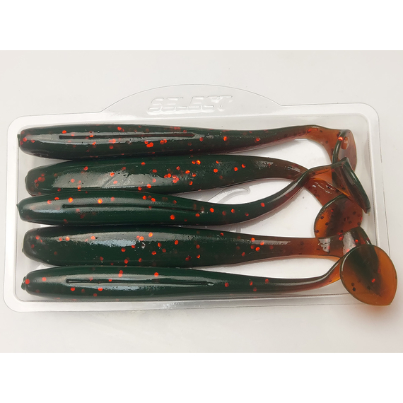 Силикон Select Easy Shad 3.5" col.085 (5 шт/упак), Длина силикона: 3.5" (8.89 см), Расцветка силикона: 085, фото , изображение 6