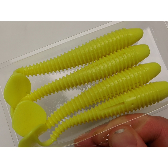 Силикон Select Fatfish 4.8" col.045 (4 шт/упак), Длина силикона: 4.8" (12.19 см), Расцветка силикона: 045, фото , изображение 9