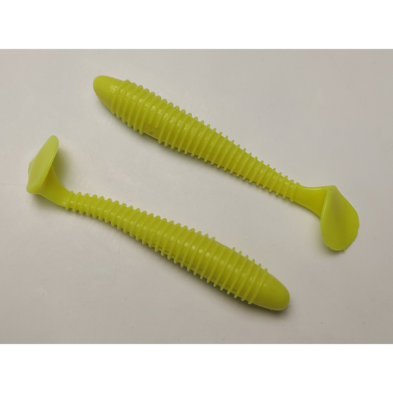 Силикон Select Fatfish 4.8" col.045 (4 шт/упак), Длина силикона: 4.8" (12.19 см), Расцветка силикона: 045, фото , изображение 4