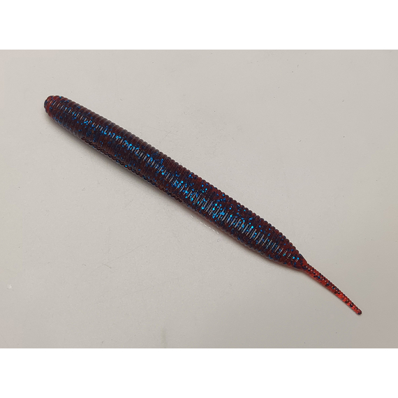 Силікон Keitech Sexy Impact 3.8" (10 шт/упак), колір:ea#03 grape, Довжина силікону: 3.8" (9.7 см), Колір силікону: EA#03 Grape, фото , изображение 3