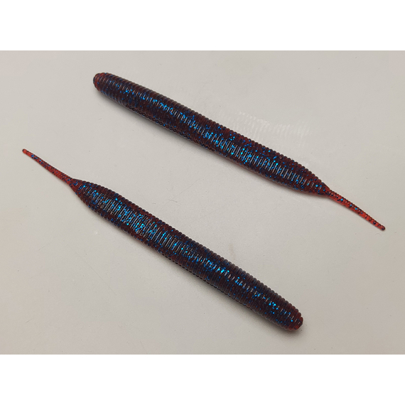 Силікон Keitech Sexy Impact 3.8" (10 шт/упак), колір:ea#03 grape, Довжина силікону: 3.8" (9.7 см), Колір силікону: EA#03 Grape, фото , изображение 4