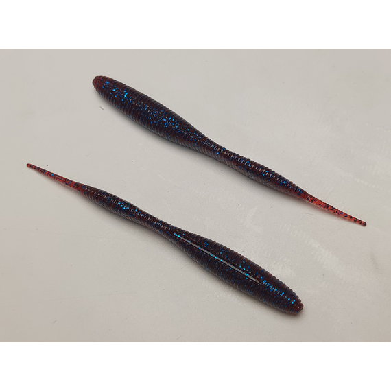 Силікон Keitech Sexy Impact 3.8" (10 шт/упак), колір:ea#03 grape, Довжина силікону: 3.8" (9.7 см), Колір силікону: EA#03 Grape, фото , изображение 5