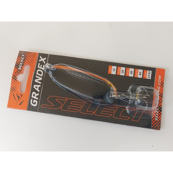 Блешня Select Grandex 20.0g 63mm #12, Вага блешні: 20г, Колір блешні: 12, фото , изображение 3