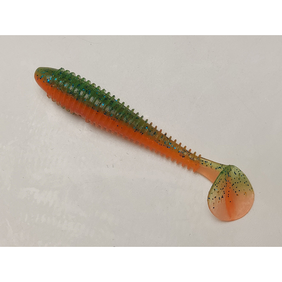 Силікон Keitech Swing Impact FAT 3.3" (7 шт/упак), колір:pal#11 rotten carrot, Довжина силікону: 3.3" (8.4 см), Колір силікону: PAL#11 Rotten Carrot, фото , изображение 15