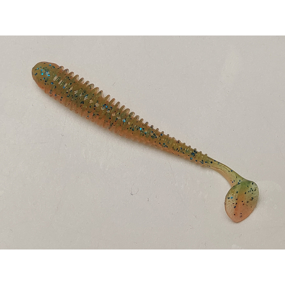 Силікон Keitech Swing Impact 2.5" (10 шт/упак), колір:pal#11 rotten carrot, Довжина силікону: 2.5" (6.3 см), Колір силікону: PAL#11 Rotten Carrot, фото , изображение 2