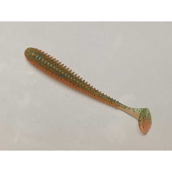 Силікон Keitech Swing Impact 3" (10 шт/упак), колір:pal#11 rotten carrot, Довжина силікону: 3" (7.6 см), Колір силікону: PAL#11 Rotten Carrot, фото , изображение 2