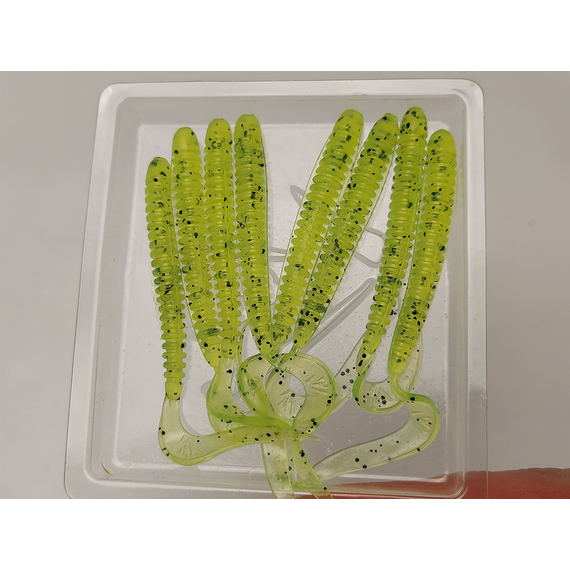 Силікон Select Freek Slim 2" col.072 (8 шт/пак), Довжина силікону: 2" (5.08 см), Колір силікону: 072, фото , изображение 9