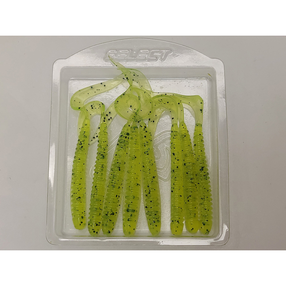 Силікон Select Freek Slim 2" col.072 (8 шт/пак), Довжина силікону: 2" (5.08 см), Колір силікону: 072, фото , изображение 8