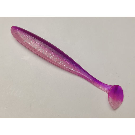 Силікон Keitech Easy Shiner 4.5" (6 шт/упак), колір:pal#14 glamorous pink, Довжина силікону: 4.5" (11.4 см), Колір силікону: PAL#14 Glamorous Pink, фото , изображение 4