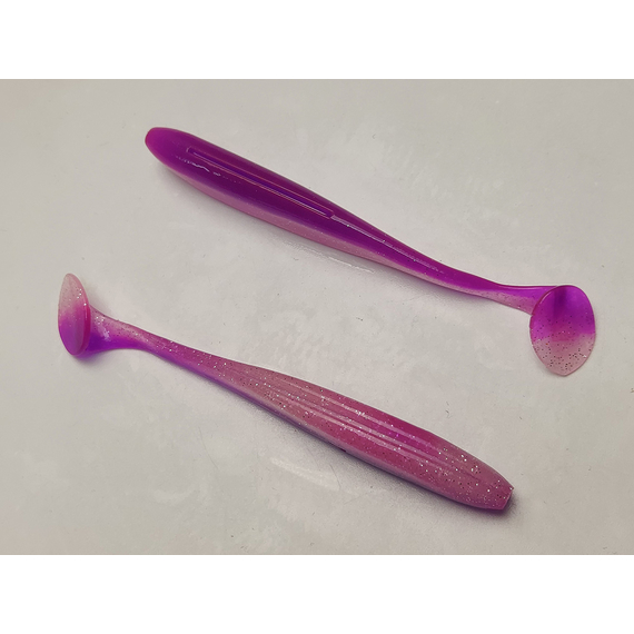 Силікон Keitech Easy Shiner 4" (7 шт/упак), колір:pal#14 glamorous pink, Довжина силікону: 4" (10.2 см), Колір силікону: PAL#14 Glamorous Pink, фото , изображение 5