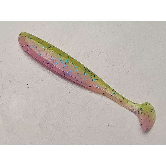 Силікон Keitech Easy Shiner 2" (12 шт/упак), колір:ea#16 cotton candy blue f, Довжина силікону: 2" (5.1 см), Колір силікону: ea#16 cotton candy blue f, фото , изображение 3