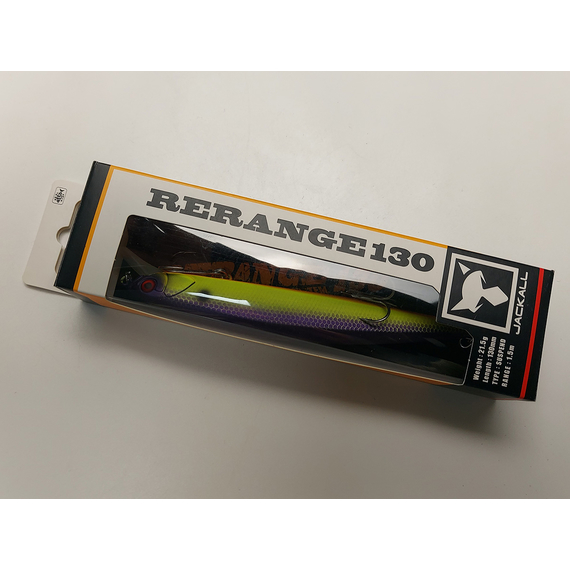 Воблер Jackall Rerange 130SP 130mm, 21.5g, Purple Mohican, Розмір/Вага: 130мм/21.5г, Колір воблера: Purple Mohican, фото , изображение 3