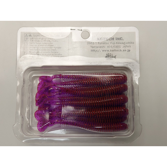 Силикон Keitech Swing Impact 3" (10 шт/упак) ц:pal#13 mistic spice, Длина силикона: 3" (7.6 см), Расцветка силикона: PAL#13 Mistic Spice, фото , изображение 6
