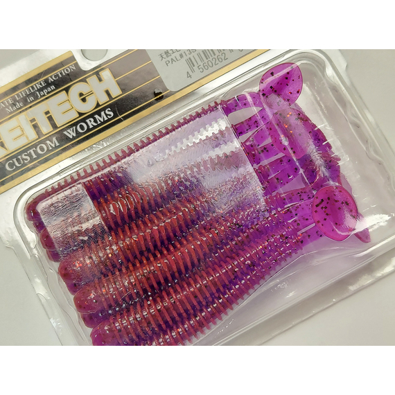 Силикон Keitech Swing Impact 3" (10 шт/упак) ц:pal#13 mistic spice, Длина силикона: 3" (7.6 см), Расцветка силикона: PAL#13 Mistic Spice, фото , изображение 7