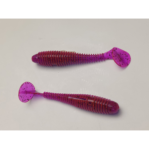 Силикон Keitech Swing Impact FAT 2.8" (8 шт/упак) цвет: pal#13 mistic spice, Длина силикона: 2.8" (7.1 см), Расцветка силикона: PAL#13 Mistic Spice, фото , изображение 5