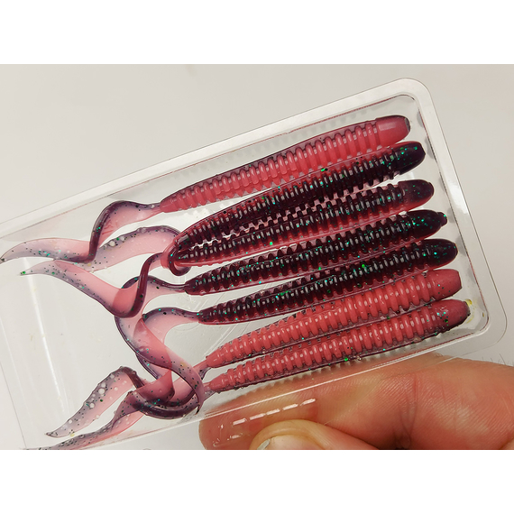 Силикон Select Freek Slim 3" col.205 (7 шт/пак), Длина силикона: 3" (7.62 см), Расцветка силикона: 205, фото , изображение 9