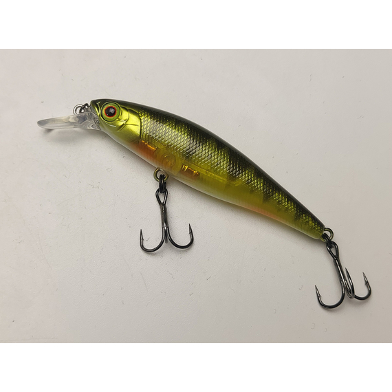Воблер Jackall Squad Minnow 65SP 65mm 5.8g Ghost G Perch, Розмір/Вага: 65мм/5.8г, Колір воблера: Ghost G Perch, фото , изображение 12