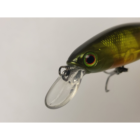 Воблер Jackall Squad Minnow 65SP 65mm 5.8g Ghost G Perch, Розмір/Вага: 65мм/5.8г, Колір воблера: Ghost G Perch, фото , изображение 18