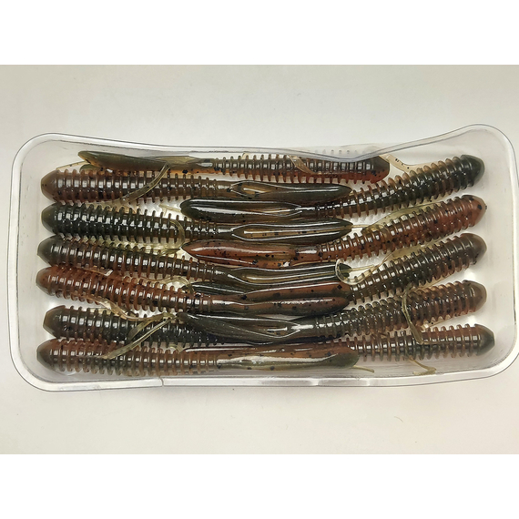 Силикон Keitech Hog Impact 3" (12 шт/упак) ц:406 castaic choice, Длина силикона: 3" (7.6 см), Расцветка силикона: 406 Castaic Choice, фото , изображение 11