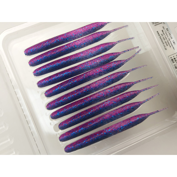 Силикон Keitech Sexy Impact 3.8" (10 шт/упак), цвет: ea#14 clear morning dawn, Длина силикона: 3.8" (9.7 см), Расцветка силикона: ea#14 clear morning dawn, фото , изображение 8